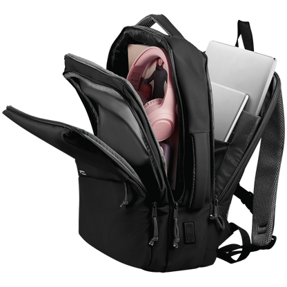 Volkano Under-Seat Traveller Backpack Black | VK-9300-BK