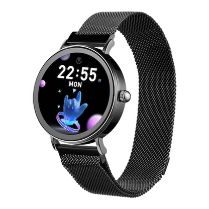 Volkano Valencia Series Ladies Smart Watch - Black | VK-5050-BK