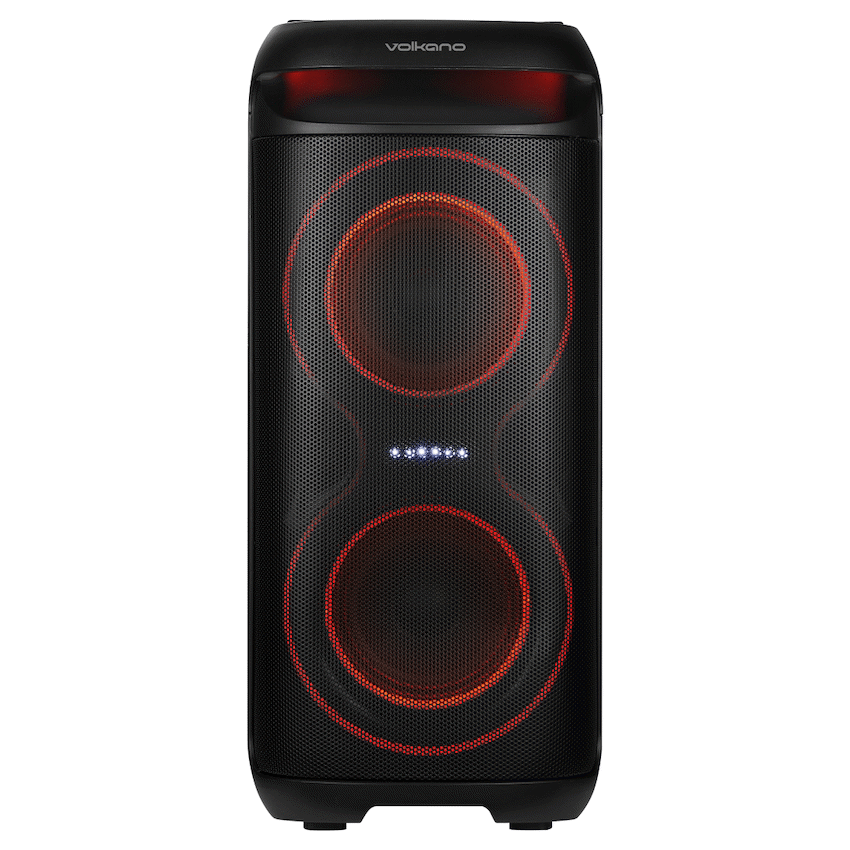 VolkanoX VXP200 Dual 6.5" Party Speaker  - Black | VK-3902-D65
