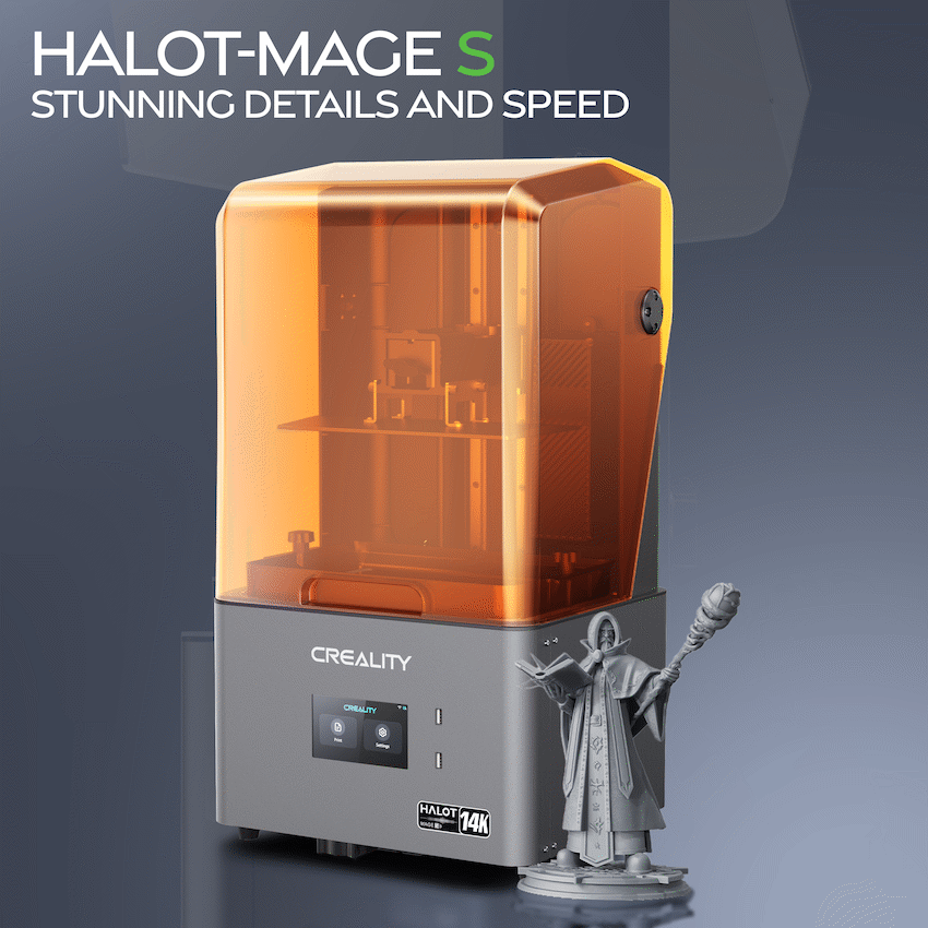 Creality Halot Mage S Resin 3D Printer, 223x126x230 | CR-HALOT-MAGE-S