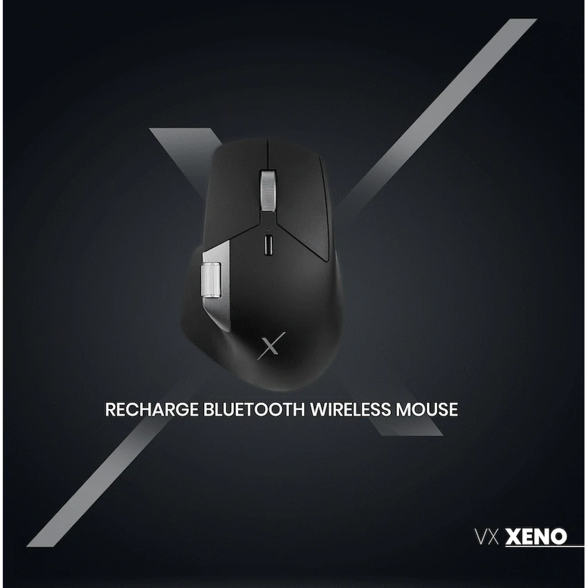 VolkanoX Xeno Series Bluetooth Wireless Mouse | VKX-214-BK