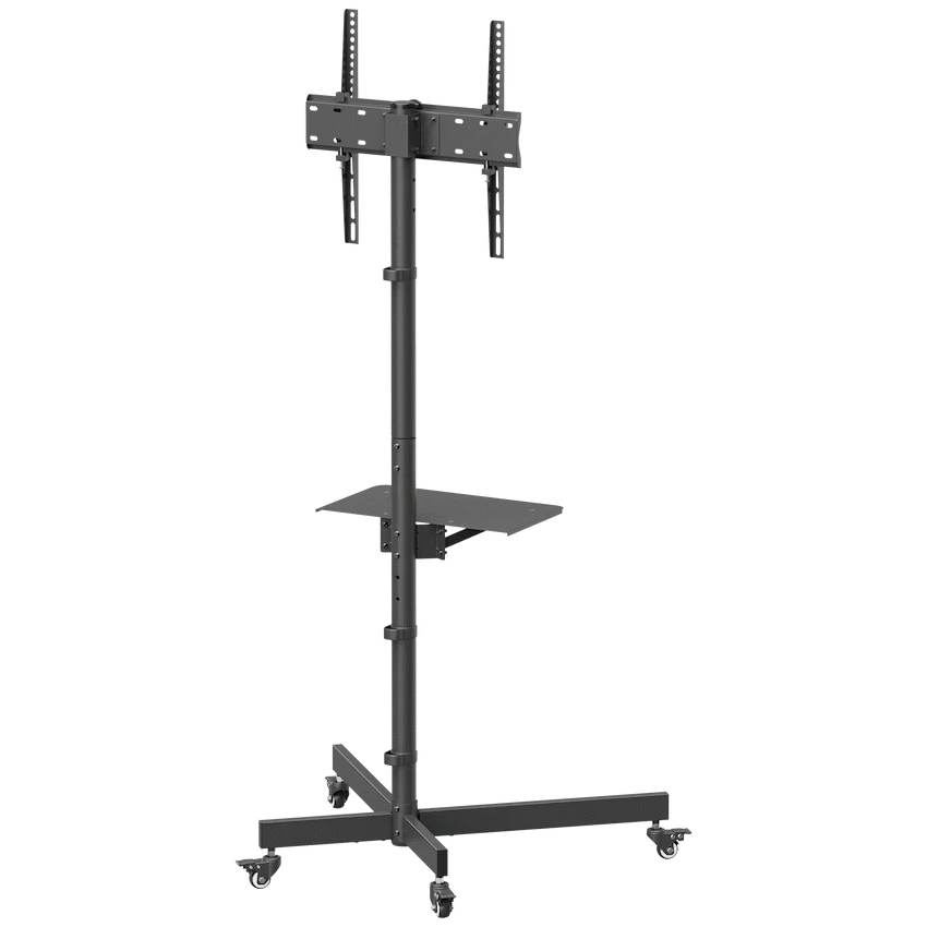 Volkano Steel series Fixed Trolley TV Bracket  32" - 55" TVs | VK-4036-BK