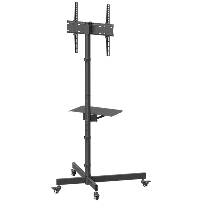 Volkano Steel series Fixed Trolley TV Bracket  32" - 55" TVs | VK-4036-BK