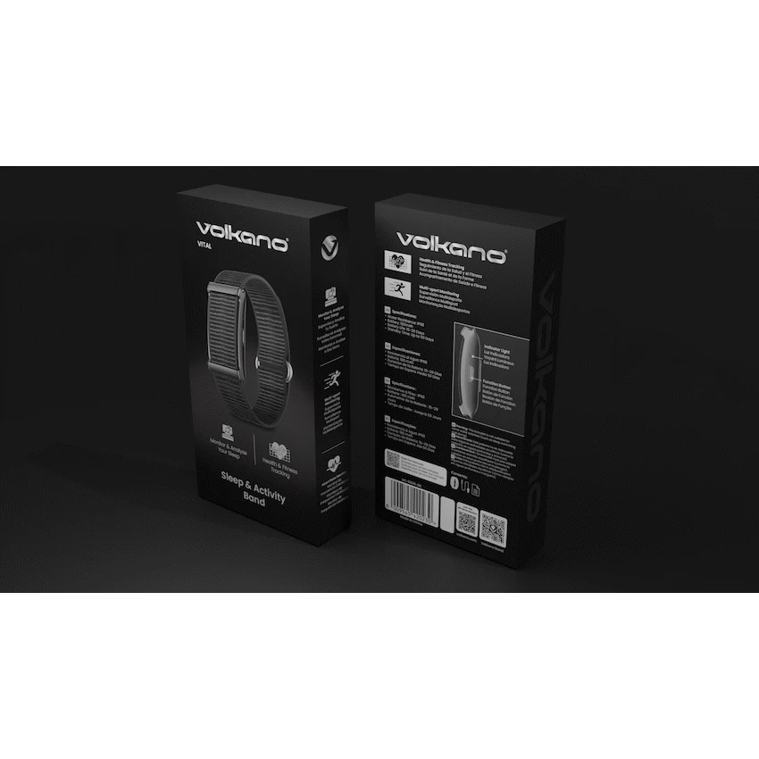 Volkano Vital Series Sleep & Activity Tracking Band | VK-5099-BK