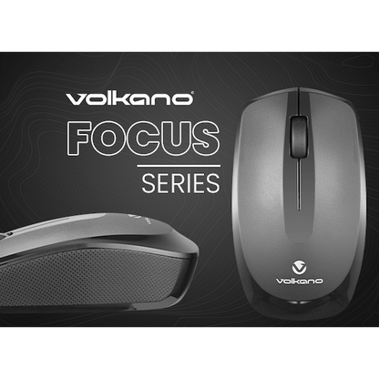 Volkano Focus Series Wireless Mouse | VK-20194-BK