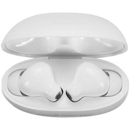 Volkano Pulse Series True Wireless Earphones with Charging Case - White | VK-1164-WT