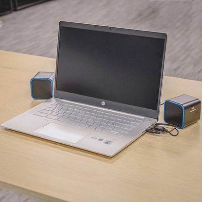 Volkano Diamond Series USB Speaker - Blue | VB-702-BLUE