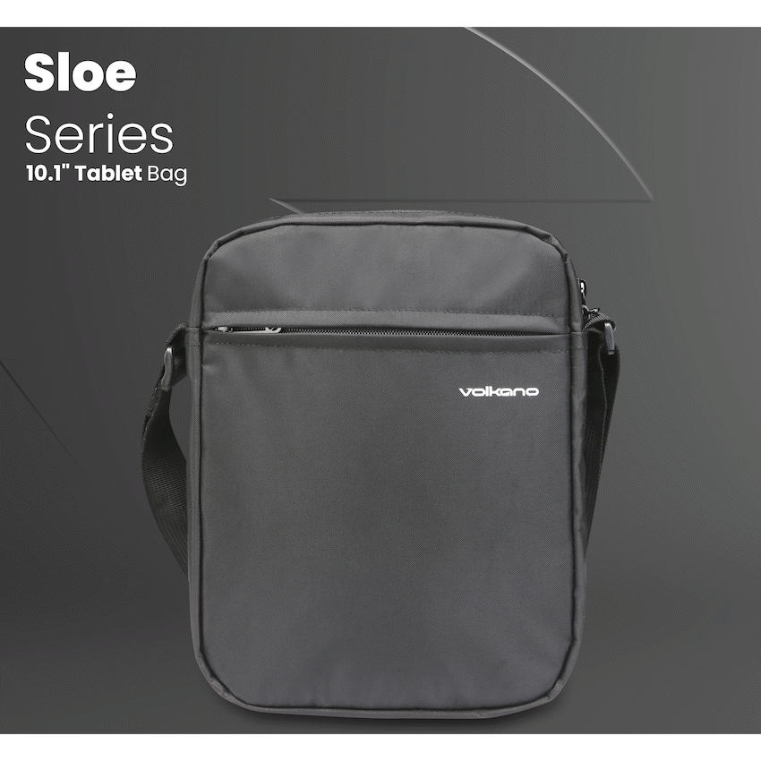 Volkano Tablet Bag Sloe Series 10.1" - Black | VL1021-BK