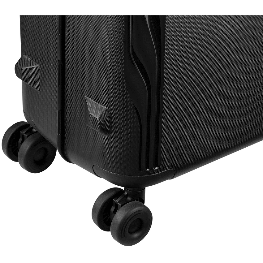 Travelwize Clipper PP 3Pc 4-Wheel Spinner Luggage Set Black | TW-9267-BK