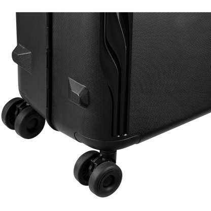 Travelwize Clipper PP 3Pc 4-Wheel Spinner Luggage Set Black | TW-9267-BK
