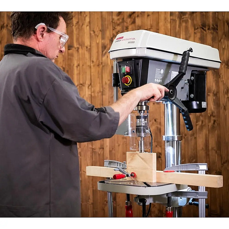 Axminster Professional Floor Pillar Drill 230V, 750W (AP25FD) | 111892