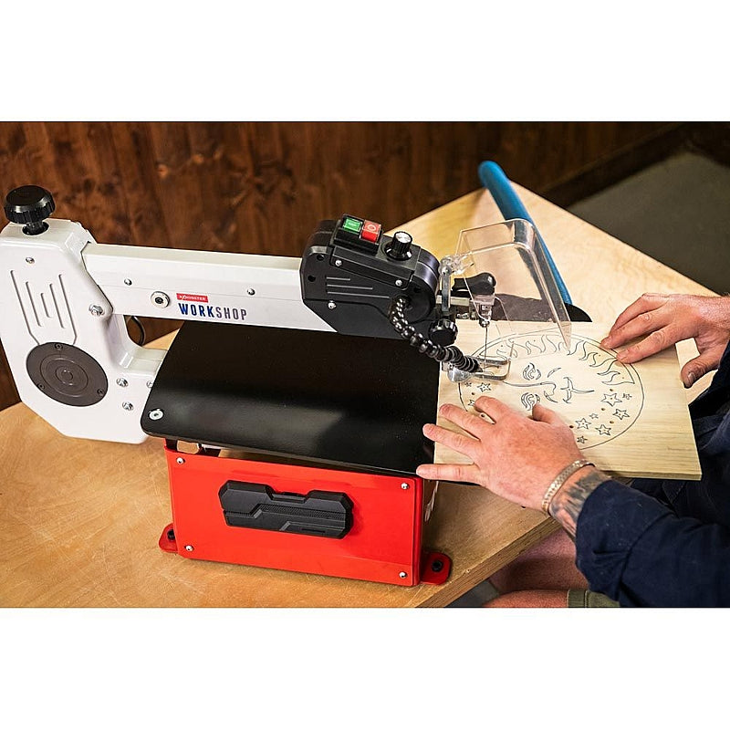 Axminster Workshop Scroll Saw, Variable Speed, 120W (AW457SS) | 111916