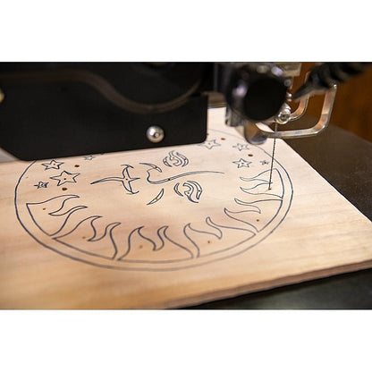 Axminster Workshop Scroll Saw, Variable Speed, 120W (AW457SS) | 111916