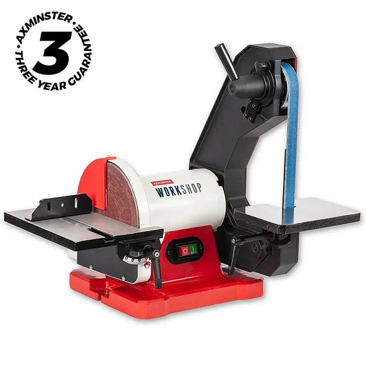 Axminster Workshop AW18BDS Belt Disc Sander 230V, 550W (AW18BDS) | 111998