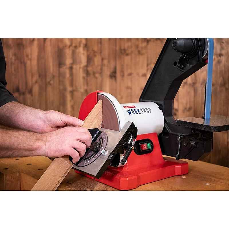 Axminster Workshop AW18BDS Belt Disc Sander 230V, 550W (AW18BDS) | 111998