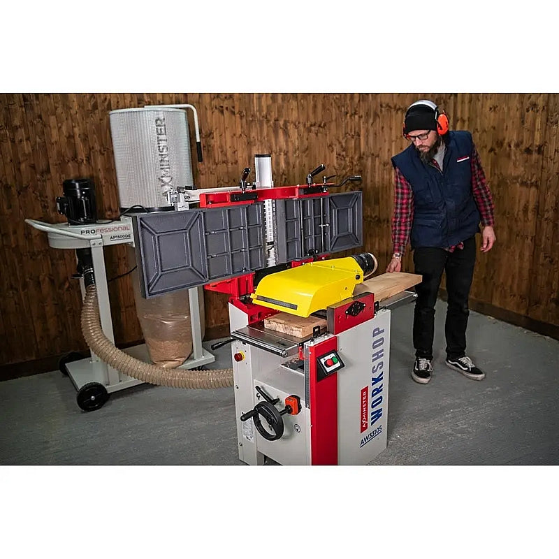Axminster Workshop Spiral Planer Thicknesser 230V, 3.0kW (AW3310S) | 113347
