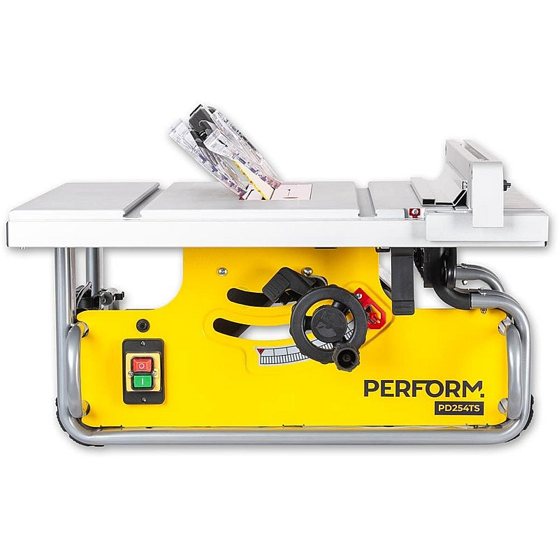 Perform Benchtop Table Saw 254mm, 230V - 2.0kW (PD254TS) | 113359