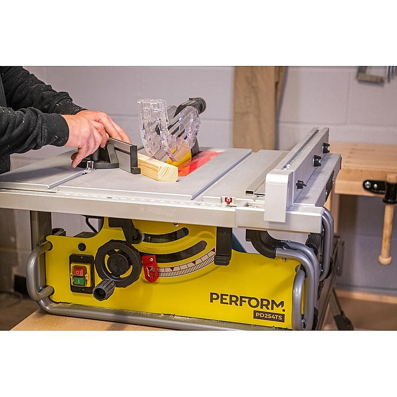Perform Benchtop Table Saw 254mm, 230V - 2.0kW (PD254TS) | 113359