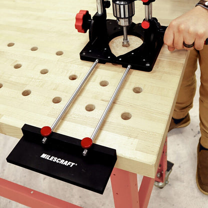 Milescraft DrillFence, Metal Edge Guide for DrillMatePRO (1348) | 1349