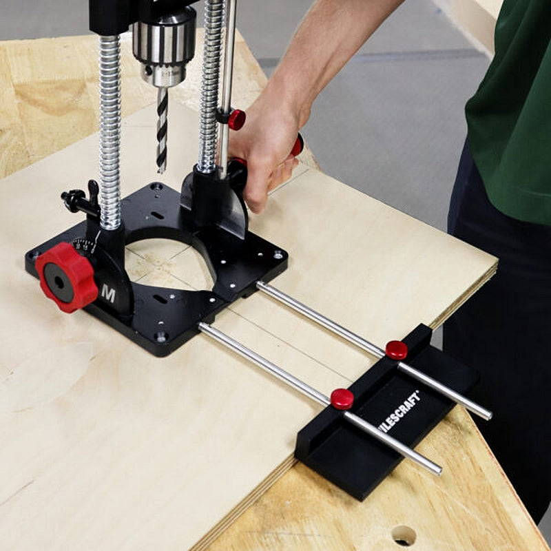 Milescraft DrillFence, Metal Edge Guide for DrillMatePRO (1348) | 1349