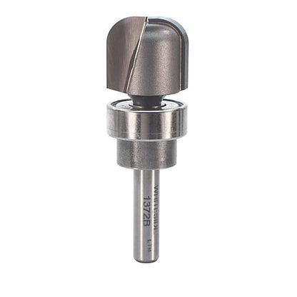 Whiteside Bowl & Tray Router Bit with Bearing, 1/4"SH, 1/4"R, 3/4"CD | 1372B