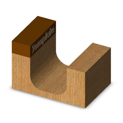 Whiteside Bowl & Tray Router Bit with Bearing, 1/2"SH, 1/4"R, 3/4"CD | 1374B