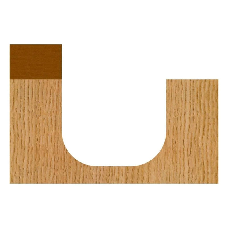 Whiteside Bowl & Tray Router Bit with Bearing, 1/2"SH, 1/4"R, 3/4"CD | 1374B