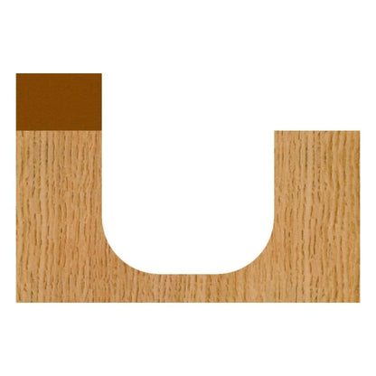 Whiteside Bowl & Tray Router Bit with Bearing, 1/2"SH, 1/4"R, 3/4"CD | 1374B