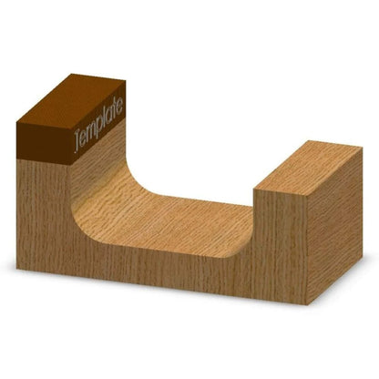 Whiteside Bowl & Tray Router Bit with Bearing, 1/2"SH, 1/4"R, 1-1/4"CD | 1376B