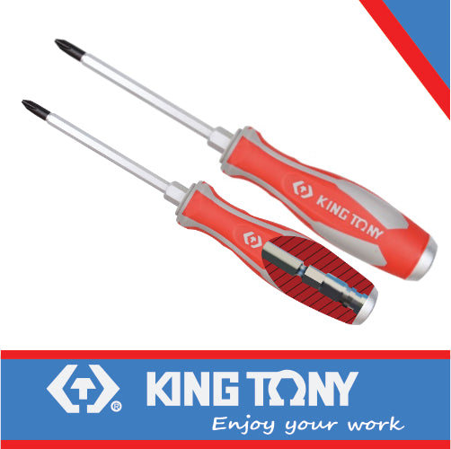 KING TONY SCREWDRIVER PHILLIPS IMPACT #2 X 100MM | 14610204