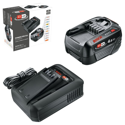 Bosch STARTER SET - 1 x 4.0Ah Batt. PK. + AL 18V-44 Charger | 1600A031T6