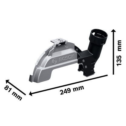 Bosch GDE 180-CG Suction Hood for 180mm Angle Grinders | 1600A033ZB