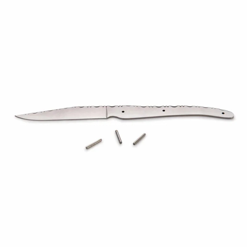 WoodRiver SS European Style Steak Knife, Unfinished Kit, 8-1/2" (KG368) | 166347