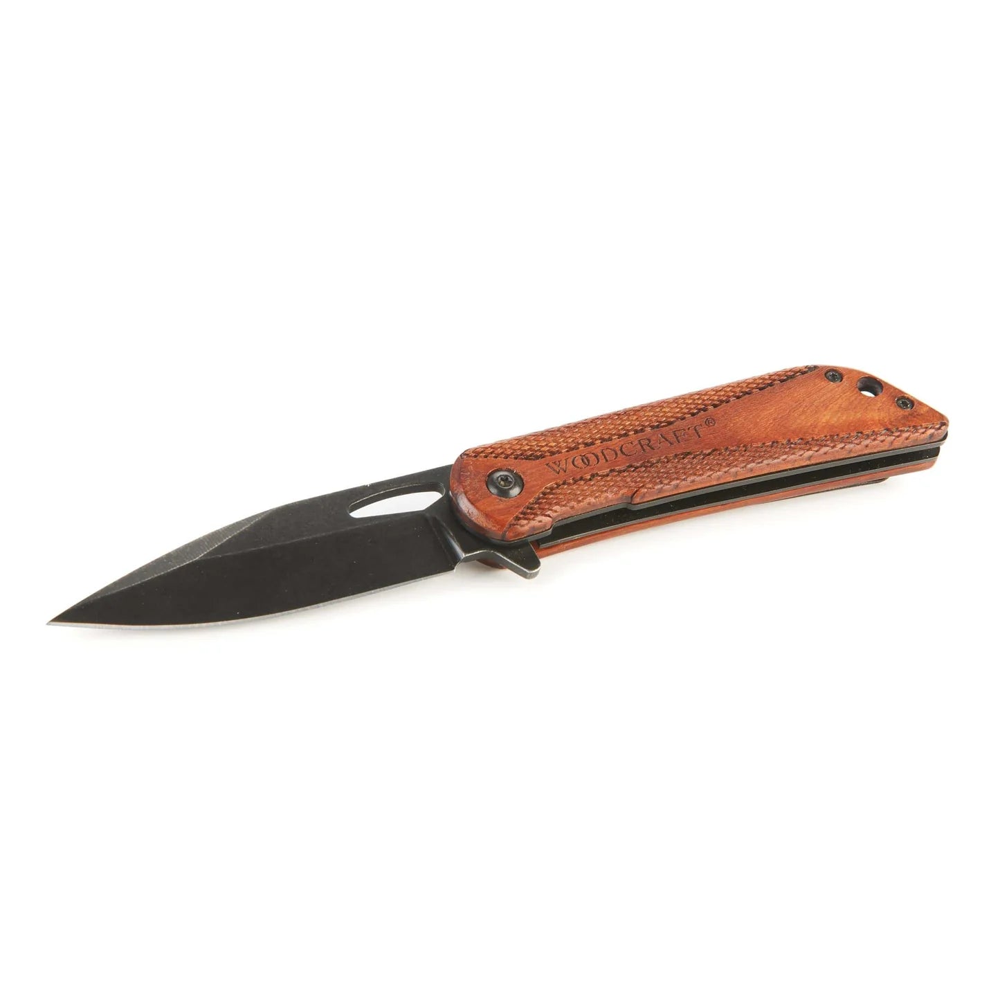 Sarge 2023 Edition Woodcraft Drop Point Swift Assist Opening Pocket Knife - 3" Blade| 187710
