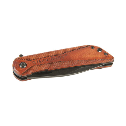 Sarge 2023 Edition Woodcraft Drop Point Swift Assist Opening Pocket Knife - 3" Blade| 187710
