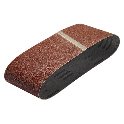 Wolfcraft 3 Piece 180 Grit Fabric Sanding Belts, 76 x 457mm | 1897000