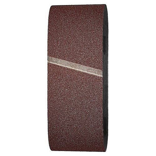 Wolfcraft 3 Piece 24 Grit Fabric Sanding Belts, 75 x 533mm | 1919000