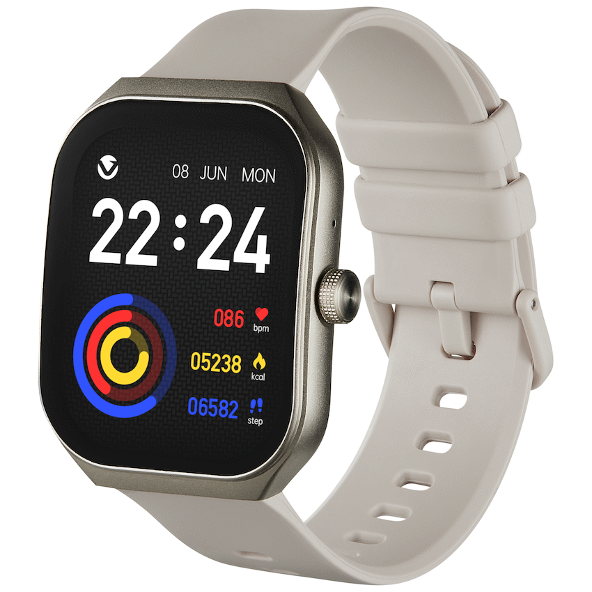 Volkano Spirit Series Smart Watch - Starlight Silver | VK-5064-SL