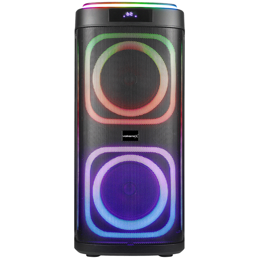 VolkanoX Master Series Dual 8" Party Speaker | VKX-3901-D8-BK