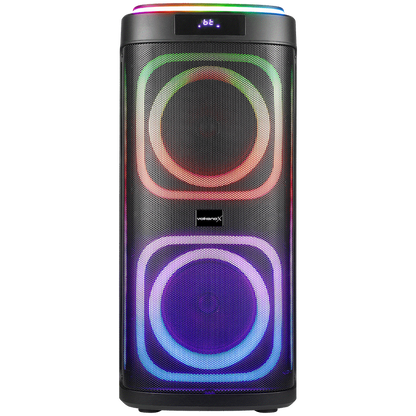 VolkanoX Master Series Dual 8" Party Speaker | VKX-3901-D8-BK