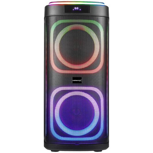 VolkanoX Master Series Dual 8" Party Speaker | VKX-3901-D8-BK