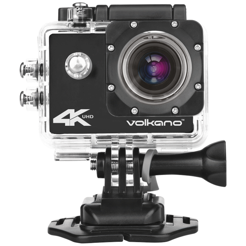 Volkano Extreme Series 4K Action Camera - Black | VK-10005-BK