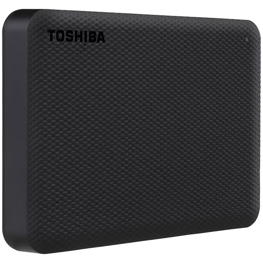 Toshiba Canvio Advance 4TB 2.5" Portable External Hard Drive USB 3.2 Gen 1 (Black) | HDTCA40EK3CA