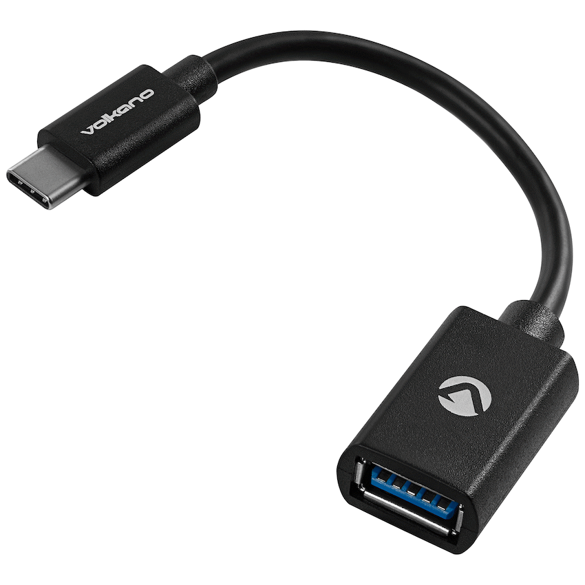 Volkano Adapt C Series Type-C to USB 3.0 Adaptor | VK-20169-BK