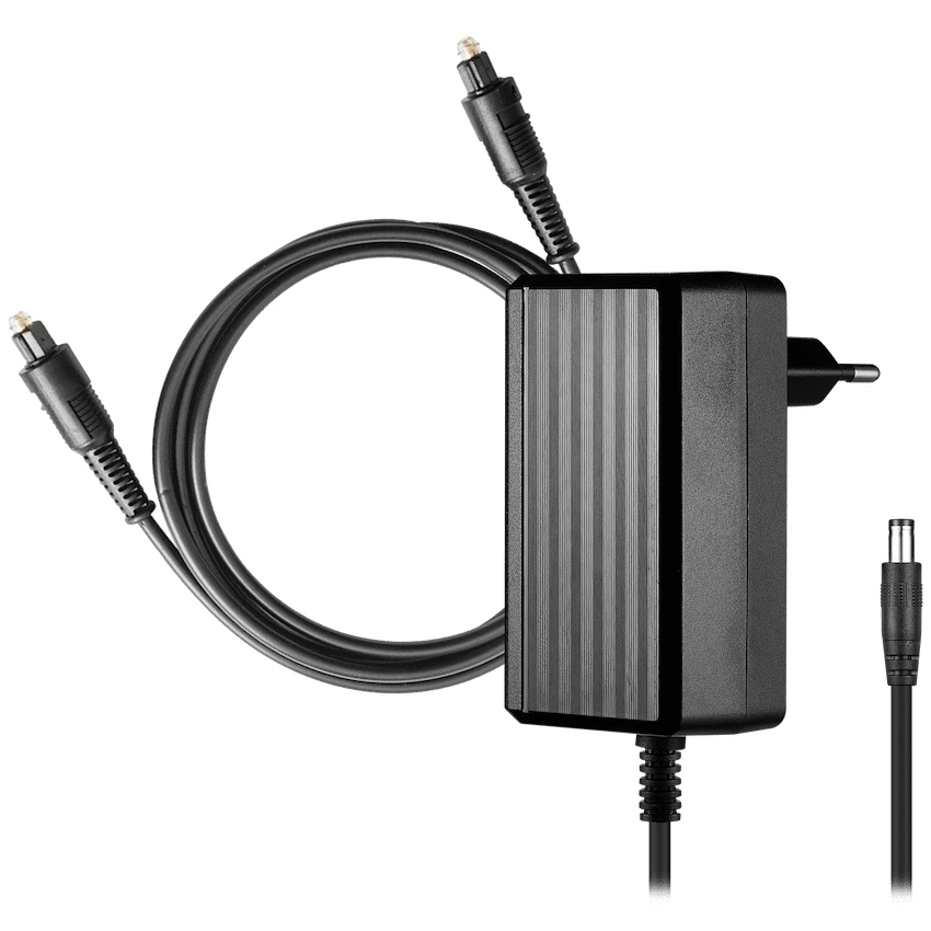 Volkano Power Supply and 1.2m Toslink Cable Bundle | VK-BUN-74