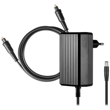 Volkano Power Supply and 1.2m Toslink Cable Bundle | VK-BUN-74