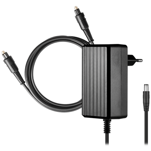 Volkano Power Supply and 1.2m Toslink Cable Bundle | VK-BUN-74