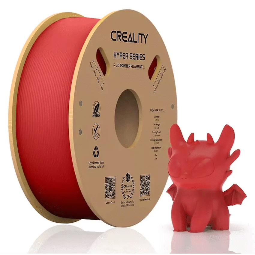 Creality 1.75mm Hyper Series Luminous PLA Filament - Pink 1Kg | 3301010539
