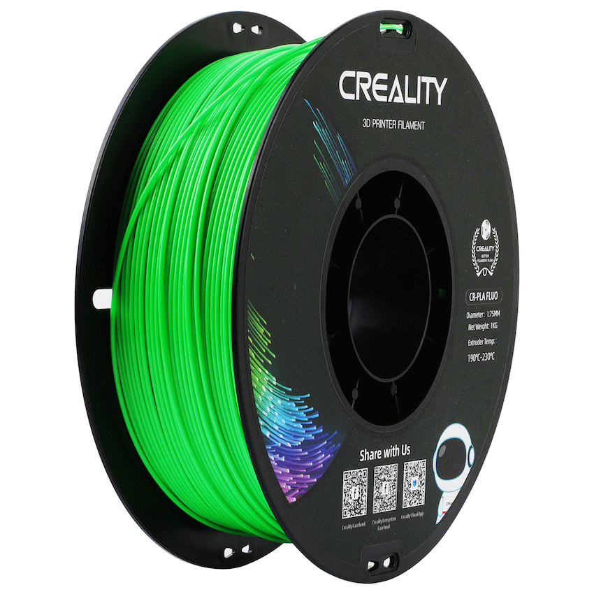 Creality 1.75mm PLA Filament - Fluorescent Green 1Kg | 3301140004