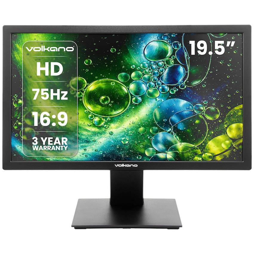 Volkano 19.5" TN Monitor with HDMI/VGA, 75 Hz | VK-5600-BK